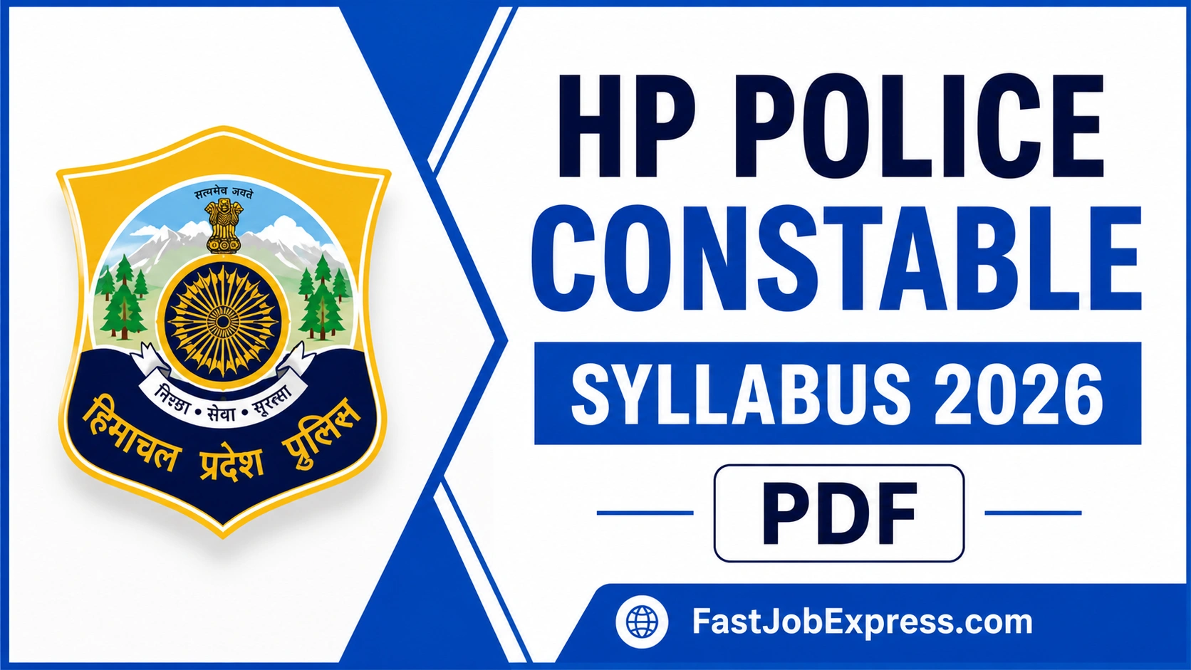 HP Police Constable Syllabus 2026