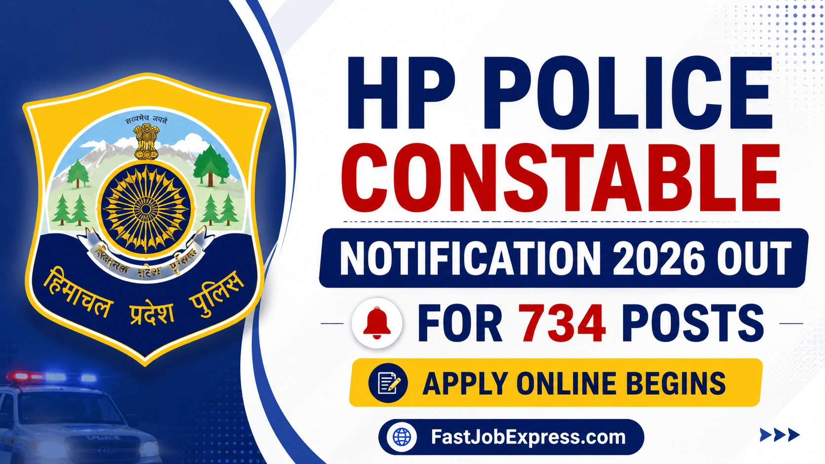 HP Police Constable Notification 2026