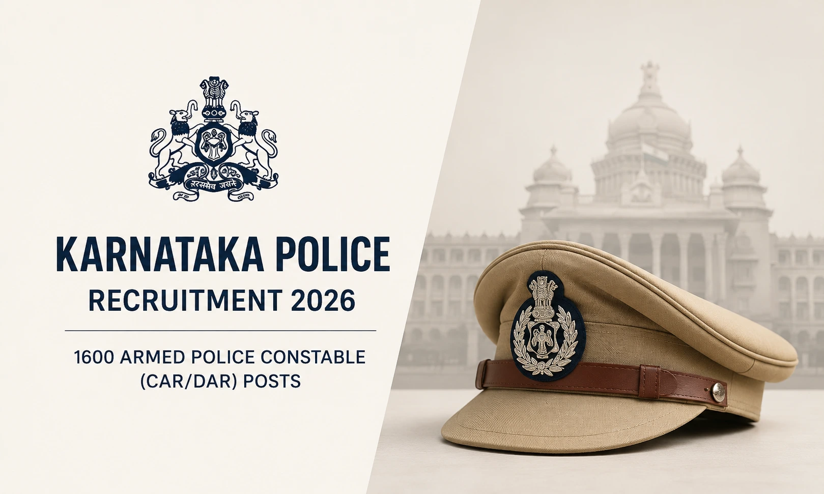 Karnataka Police Recruitment 2026