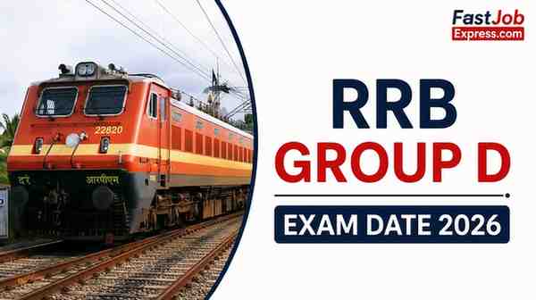 RRB Group D Exam Date 2026