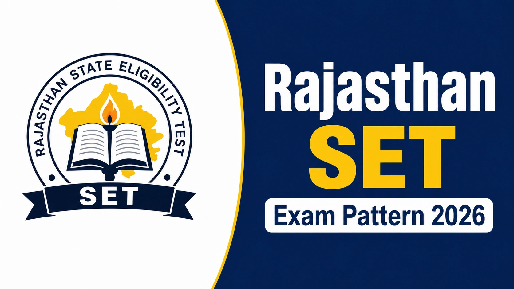 Rajasthan SET Exam Pattern 2026