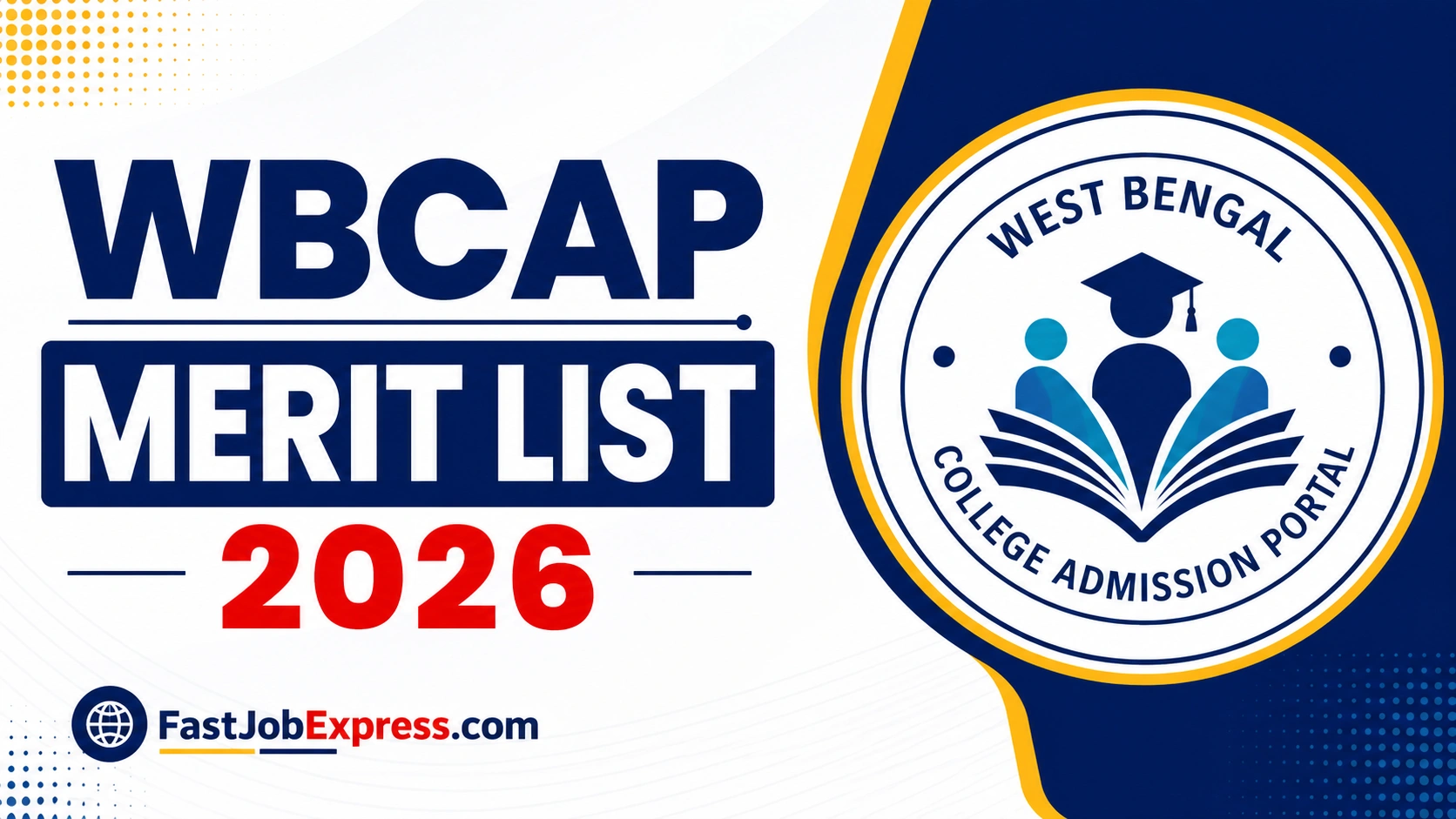 WBCAP Merit List 2026