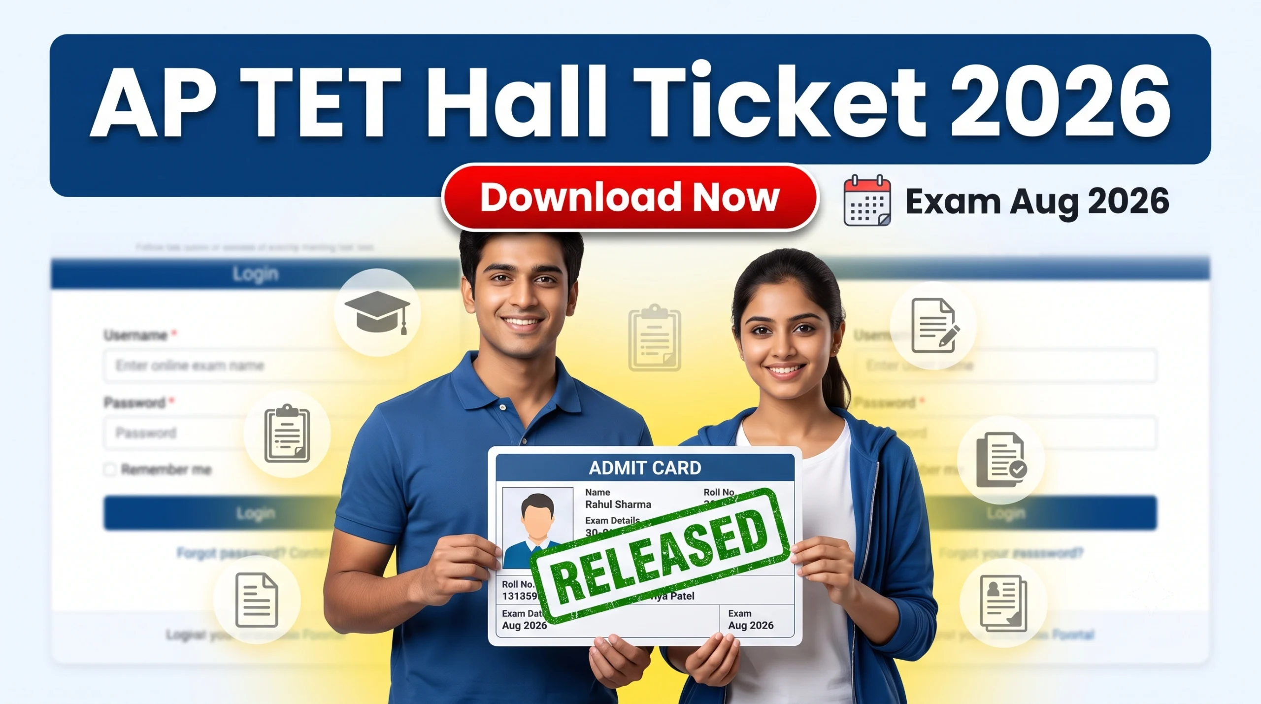 AP TET Hall Ticket 2026